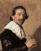 Frans Hals Portrait of Jean de la Chambre oil painting artist